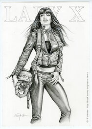 Gil Formosa - Lady X Leather - Comic Strip