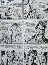 Noël Gloesner - Laideron l'enfant de la balle - parution dans le Journal de Nano et Nanette - Planche originale
