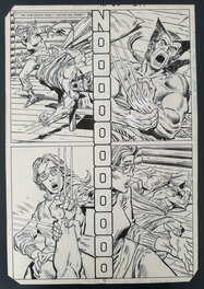 Sal Buscema - Wolverine ALPHA FLIGHT #33 Original page 19  Marvel Comics 1983. - Planche originale