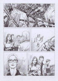 Alessio Fortunato - Dampyr n° 292 - La casa della paura (Bonelli) - Planche originale