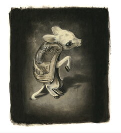 Benjamin Lacombe - Alice au pays des merveilles - Original Illustration