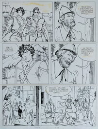 Milo Manara - Un été indien (page 117) - Planche originale