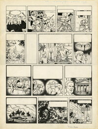 Jacques Martin - Alix - La griffe noire, Tome 5 - Planche originale
