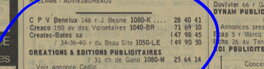 Annuaire imprimé en 1971 pour l'année 1972 des "Pages d'or" bruxelloises