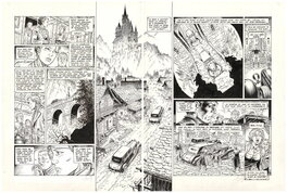Yves Swolfs - Le Prince de la Nuit - Retour à Ruhenberg - Planche originale