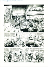 Laurent Verron - Mademoiselle J - Planche originale