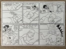 Sylvain Aimès - Elias & Arthur - Destination Mars 13A - Planche originale