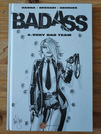 Bruno Bessadi - Badass T4 Tirage Snorgleux Blank Cover - Couverture originale