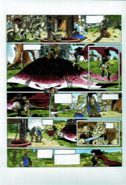 Philippe Bringel - Planche 12 de Jad-Kan " L'Ombre du Yornak" - Planche originale