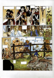 Philippe Bringel - Planche 13 de Jad-Kan " L'Ombre du Yornak" - Planche originale
