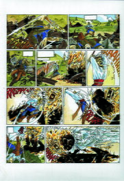 Philippe Bringel - Planche 15 de Jad-Kan " L'Ombre du Yornak" - Planche originale