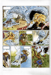 Philippe Bringel - Planche 19 de Jad-Kan " L'Ombre du Yornak" - Planche originale