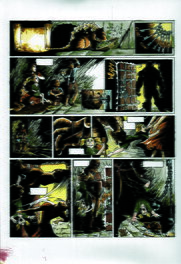 Philippe Bringel - Planche 20 de Jad-Kan " L'Ombre du Yornak" - Planche originale
