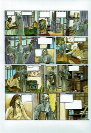 Philippe Bringel - Planche 23 de Jad-Kan " L'Ombre du Yornak" - Planche originale