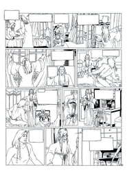 Planche 23 N&B de Jad-Kan " L'Ombre du Yornak"