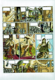 Philippe Bringel - Planche 24 de Jad-Kan " L'Ombre du Yornak" - Planche originale