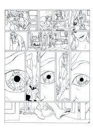 Planche 25 N&B de Jad-Kan " L'Ombre du Yornak"