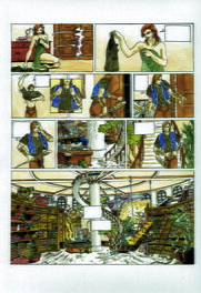 Philippe Bringel - Planche 26 de Jad-Kan " L'Ombre du Yornak" - Planche originale