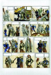Philippe Bringel - Planche 28 de Jad-Kan " L'Ombre du Yornak" - Planche originale