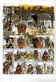 Philippe Bringel - Planche 29 de Jad-Kan " L'Ombre du Yornak" - Planche originale