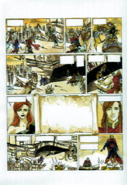 Philippe Bringel - Planche 31 de Jad-Kan " L'Ombre du Yornak" - Planche originale