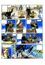 Philippe Bringel - Planche 34 de Jad-Kan " L'Ombre du Yornak" - Planche originale