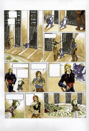 Philippe Bringel - Planche 44 de Jad-Kan " L'Ombre du Yornak" - Planche originale