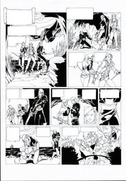 Philippe Bringel - Planche 47 N&B de Jad-Kan " L'Ombre du Yornak" - Comic Strip