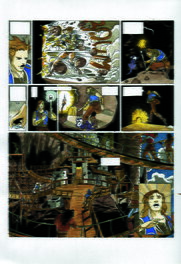 Philippe Bringel - Planche 49 de Jad-Kan " L'Ombre du Yornak" - Planche originale
