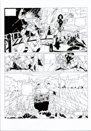 Philippe Bringel - Planche 50 N&B de Jad-Kan " L'Ombre du Yornak" - Comic Strip
