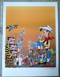 LUCKY LUKE Affiche Cinéma