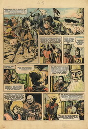 Sirius - Godefroid De Bouillon - Planche originale