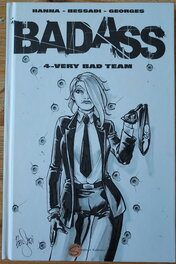 Bruno Bessadi - Badass T4 Tirage Snorgleux Blank Cover - Couverture originale