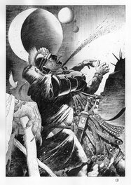 Enrique Breccia - Golgotha "Cyriacus" - Illustration originale