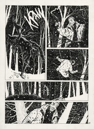 Christophe Chabouté - La bête - Planche originale