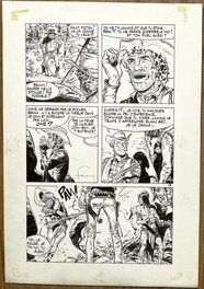 Hermann - Hermann - Red Dust Page - Planche originale