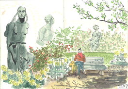Lou Zago - Lou Zago - musée Bourdelle - Illustration originale