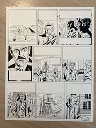 Frédéric Marniquet - Planche Originale Scott et Hasting - Planche originale