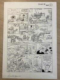 Marc Wasterlain - Tucker - Planet Girls par Marc Wasterlain - Planche originale