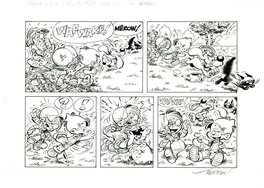 Laurent Verron - Boule & Bill - Planche originale
