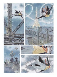 Le chat-peintre. Planche 43