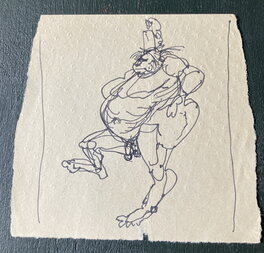 Robert Gigi - Grotesque. - Original art