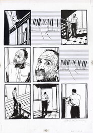 Dave McKean - Planche originale 4 de Cages # 8 - Comic Strip