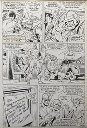 Jean-Yves Mitton - Mikros - Pour que règne le Mal ! - Titans 53 p37 - Planche originale