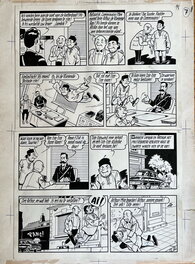 Willy Vandersteen - De sissende sampan - Planche originale