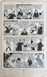 Willy Vandersteen - Twee toffe totems - Planche originale
