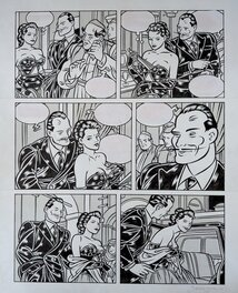 Roberto Baldazzini - Trans-Est page 22 - Planche originale