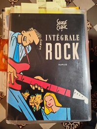 Couverture Intégral Rock où Serge Clerc raconte aussi son histoire