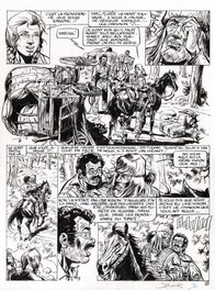 Derib - Buddy Longway - Planche originale