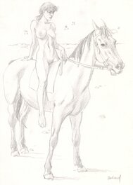André Juillard - 7 vies - Illustration originale